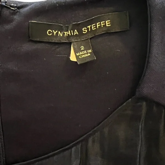 Cynthia Steffe Sleeveless Navy Blue Nautical Dress Women’s Size 2 - Picture 13 of 15